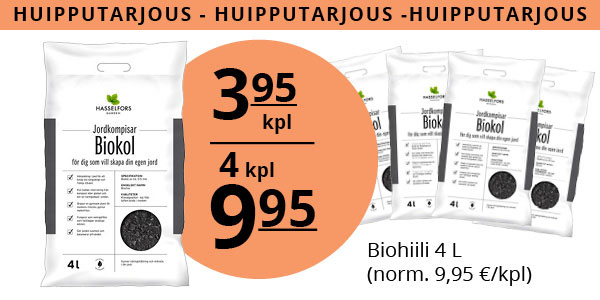 Tarjous Biohiili