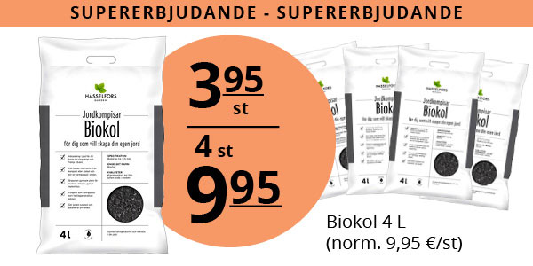 Erbjudande Biokol